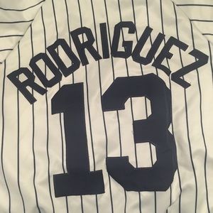 Stitched Alex Rodriguez Jersey